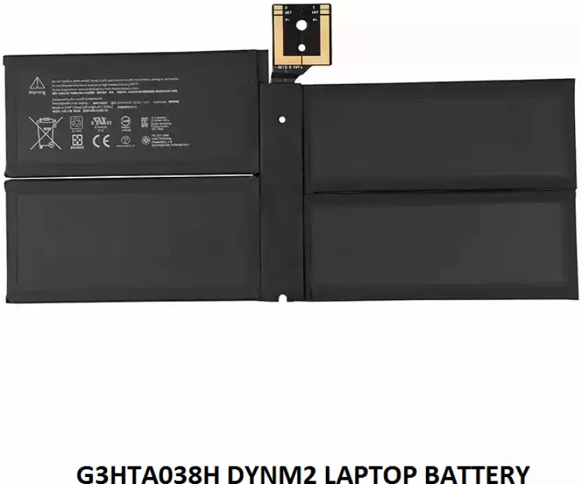 compatible g3hta038h dynm2 battery for microsoft surface pro 5 original
